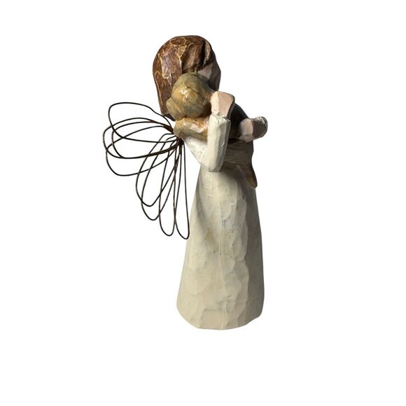 Willow Tree Angel of Friendship (26011) Angel Holding Puppy - Picture 5 of 16